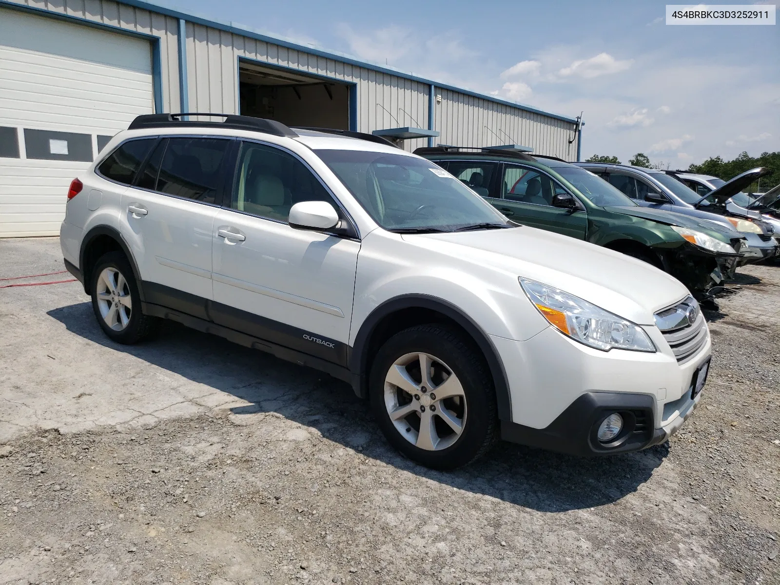 2013 Subaru Outback 2.5I Limited VIN: 4S4BRBKC3D3252911 Lot: 63694774