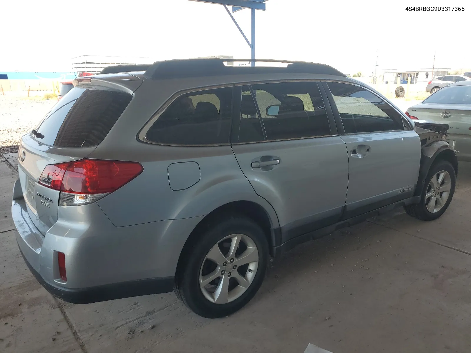 2013 Subaru Outback 2.5I Premium VIN: 4S4BRBGC9D3317365 Lot: 63699654