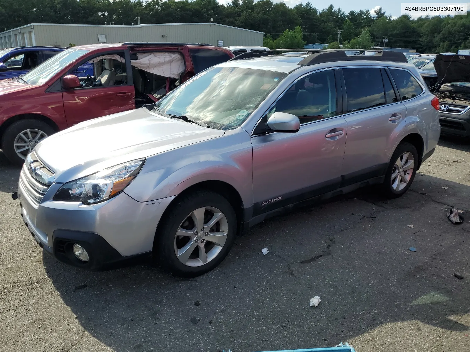 2013 Subaru Outback 2.5I Limited VIN: 4S4BRBPC5D3307190 Lot: 63796734