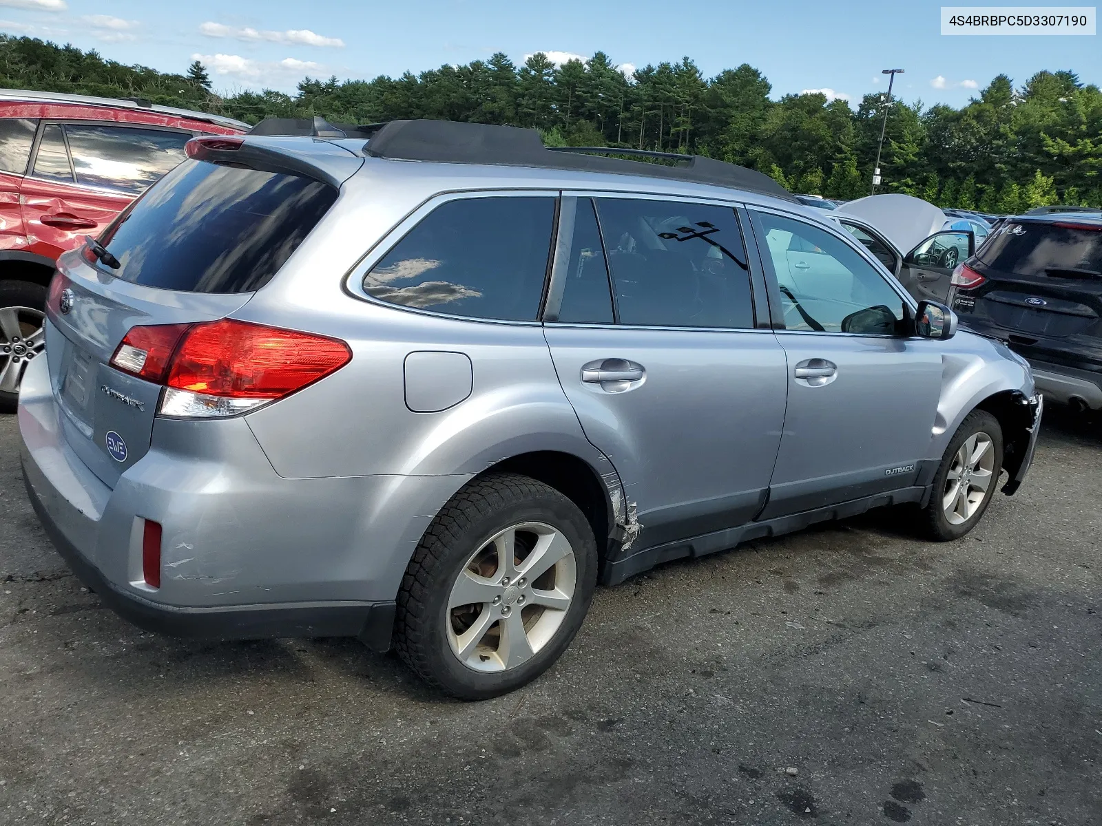 2013 Subaru Outback 2.5I Limited VIN: 4S4BRBPC5D3307190 Lot: 63796734