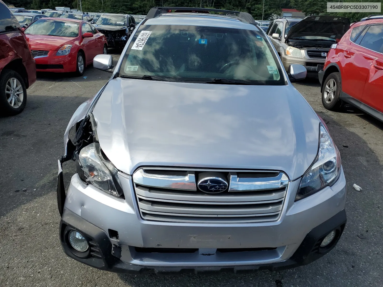 2013 Subaru Outback 2.5I Limited VIN: 4S4BRBPC5D3307190 Lot: 63796734