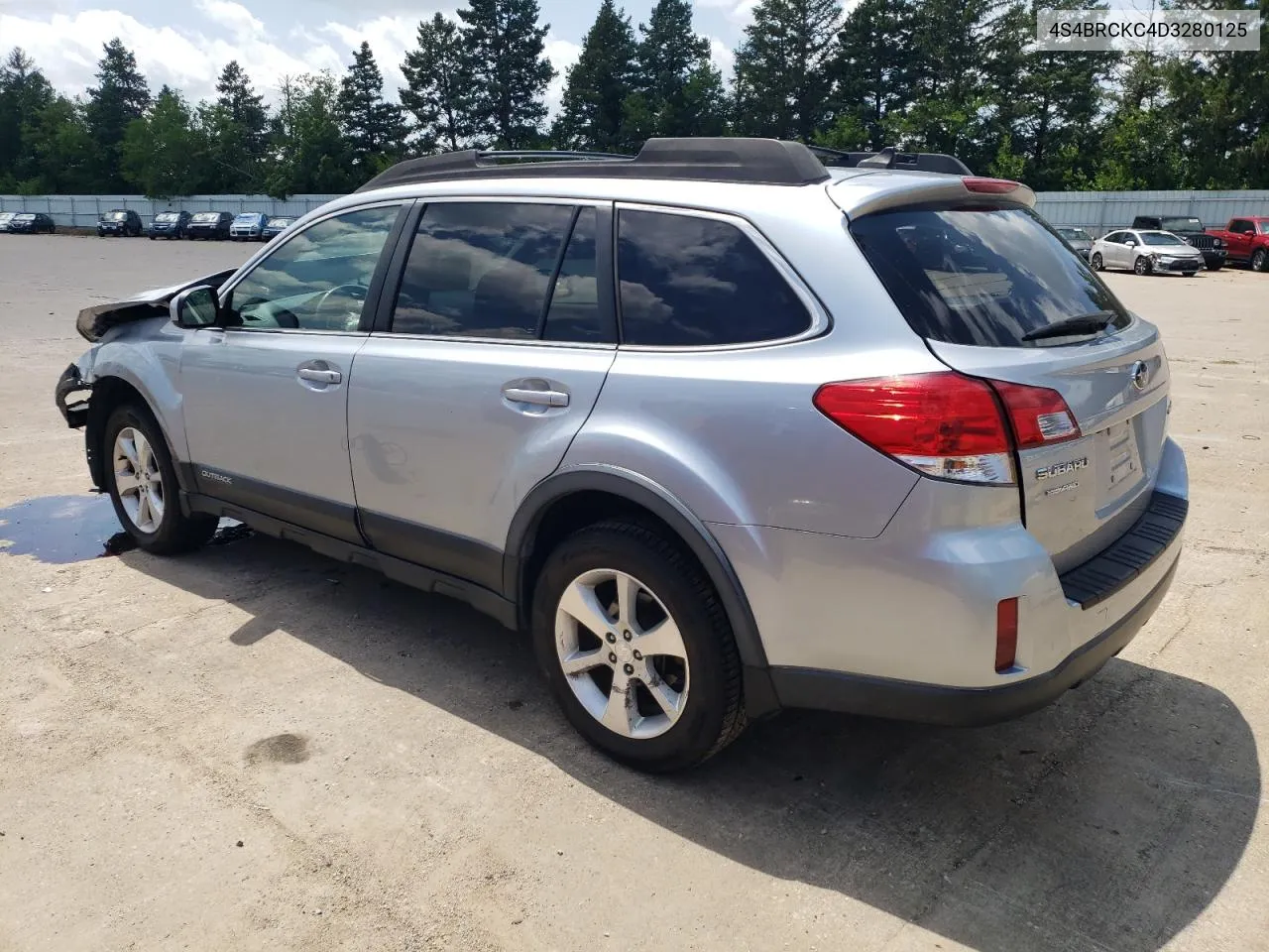 2013 Subaru Outback 2.5I Limited VIN: 4S4BRCKC4D3280125 Lot: 63806024