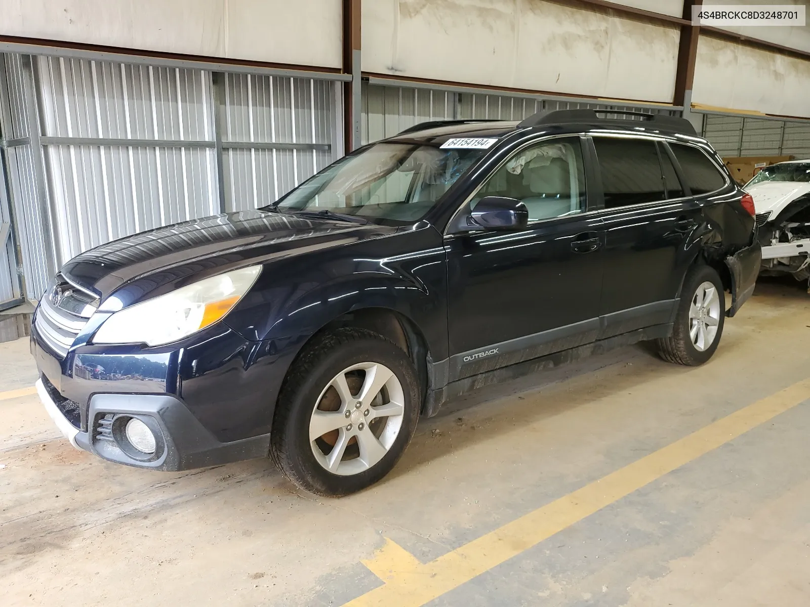 2013 Subaru Outback 2.5I Limited VIN: 4S4BRCKC8D3248701 Lot: 64154194