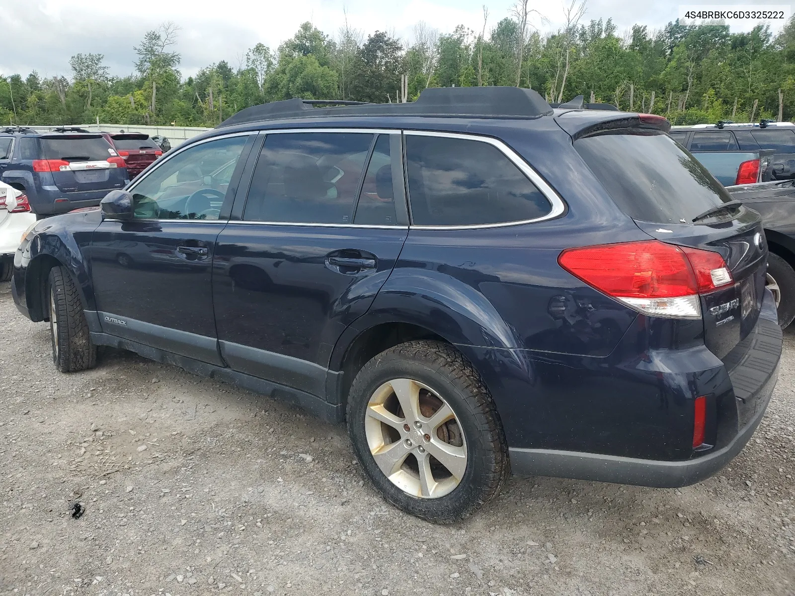 2013 Subaru Outback 2.5I Limited VIN: 4S4BRBKC6D3325222 Lot: 64247544