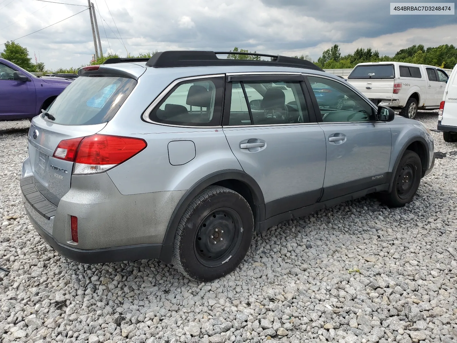 2013 Subaru Outback 2.5I VIN: 4S4BRBAC7D3248474 Lot: 64250214