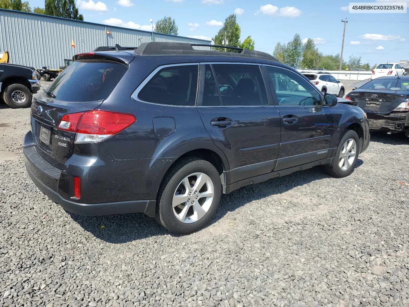 2013 Subaru Outback 2.5I Limited VIN: 4S4BRBKCXD3235765 Lot: 64487254