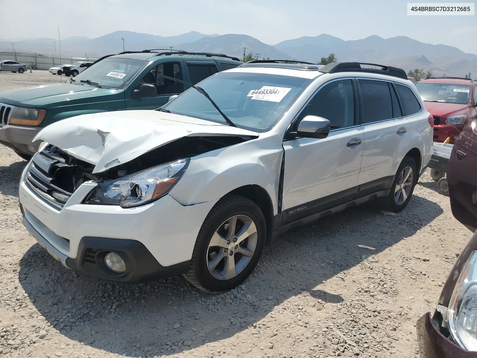 2013 Subaru Outback 2.5I Limited VIN: 4S4BRBSC7D3212685 Lot: 64493304