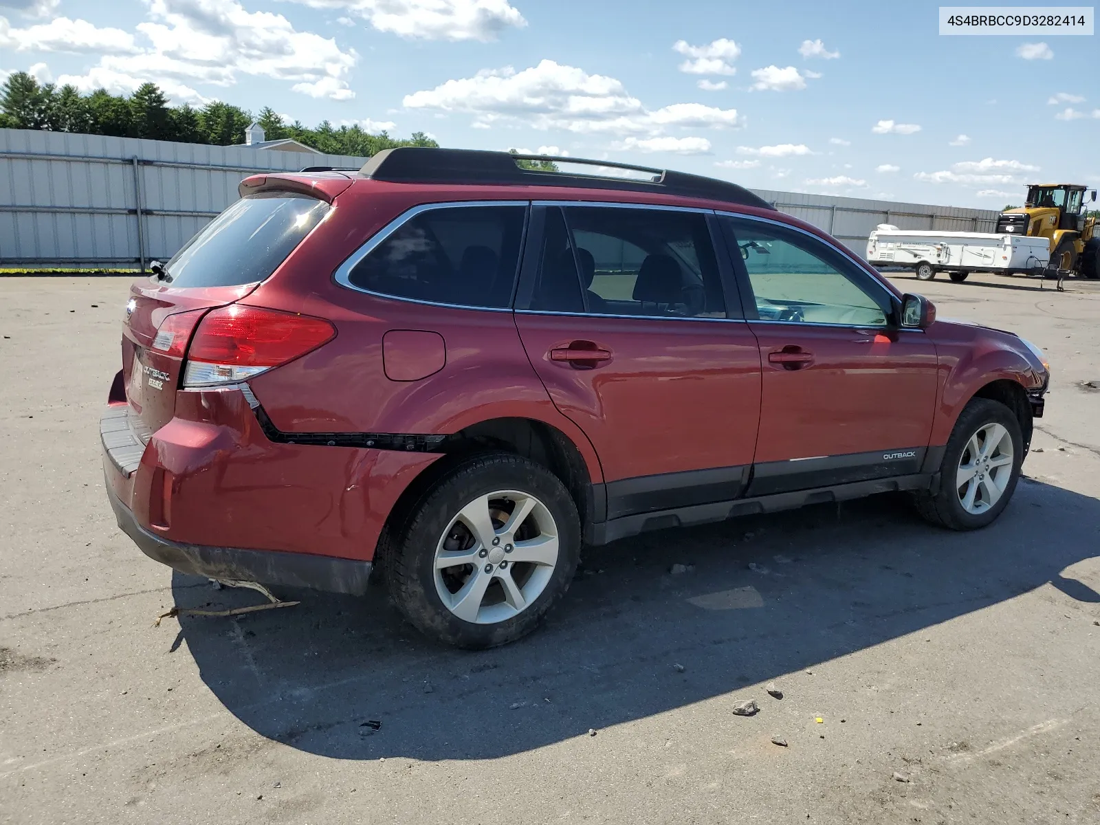 2013 Subaru Outback 2.5I Premium VIN: 4S4BRBCC9D3282414 Lot: 64495444