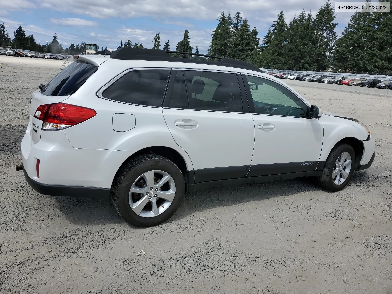 4S4BRDPC6D2235322 2013 Subaru Outback 3.6R Limited