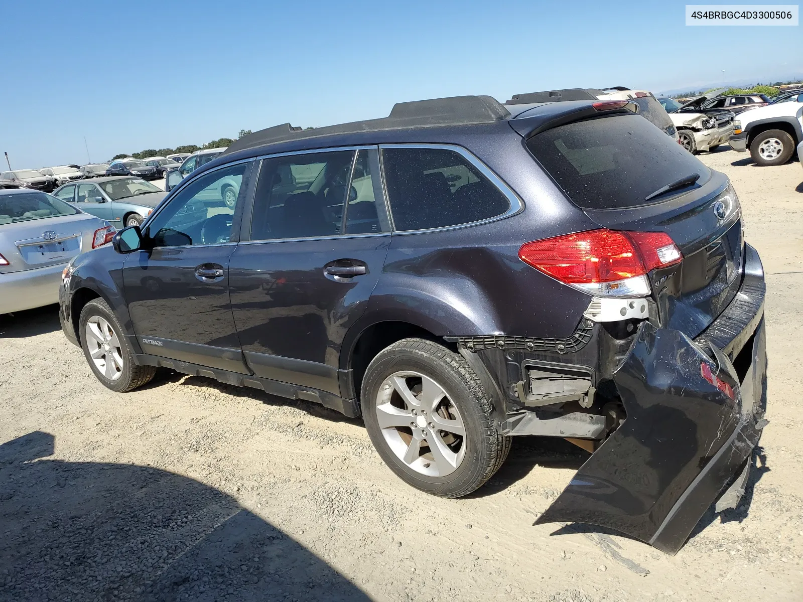 2013 Subaru Outback 2.5I Premium VIN: 4S4BRBGC4D3300506 Lot: 64606144