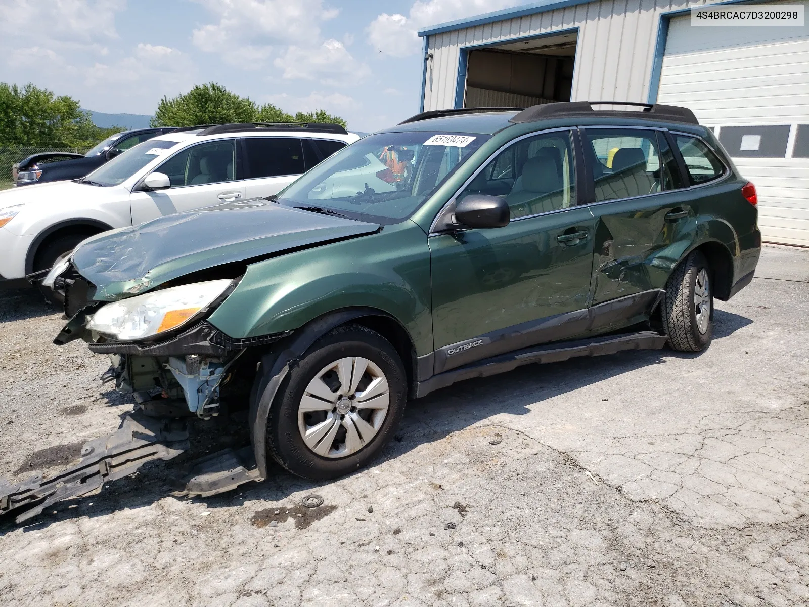 4S4BRCAC7D3200298 2013 Subaru Outback 2.5I