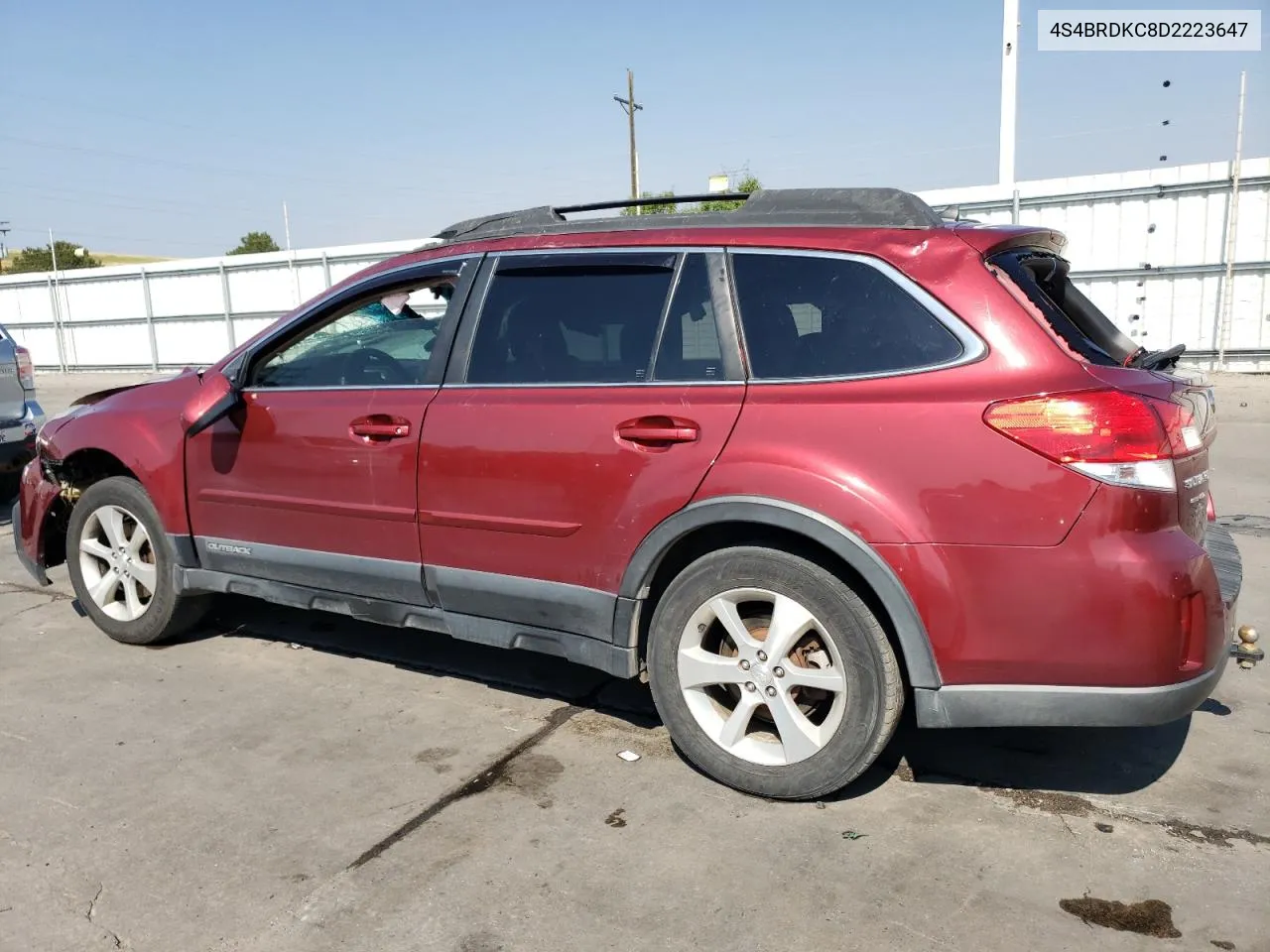 4S4BRDKC8D2223647 2013 Subaru Outback 3.6R Limited