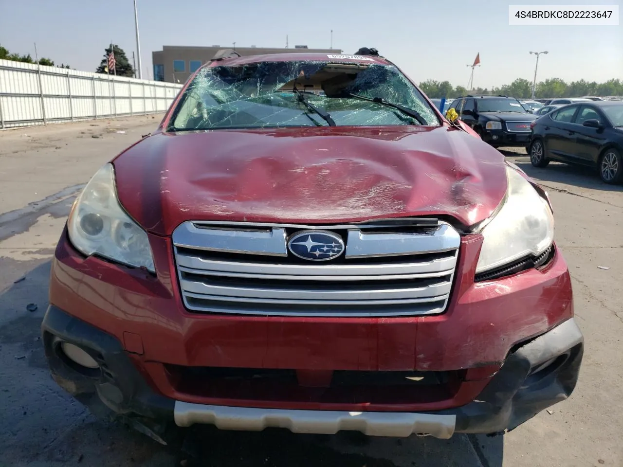 2013 Subaru Outback 3.6R Limited VIN: 4S4BRDKC8D2223647 Lot: 65257894