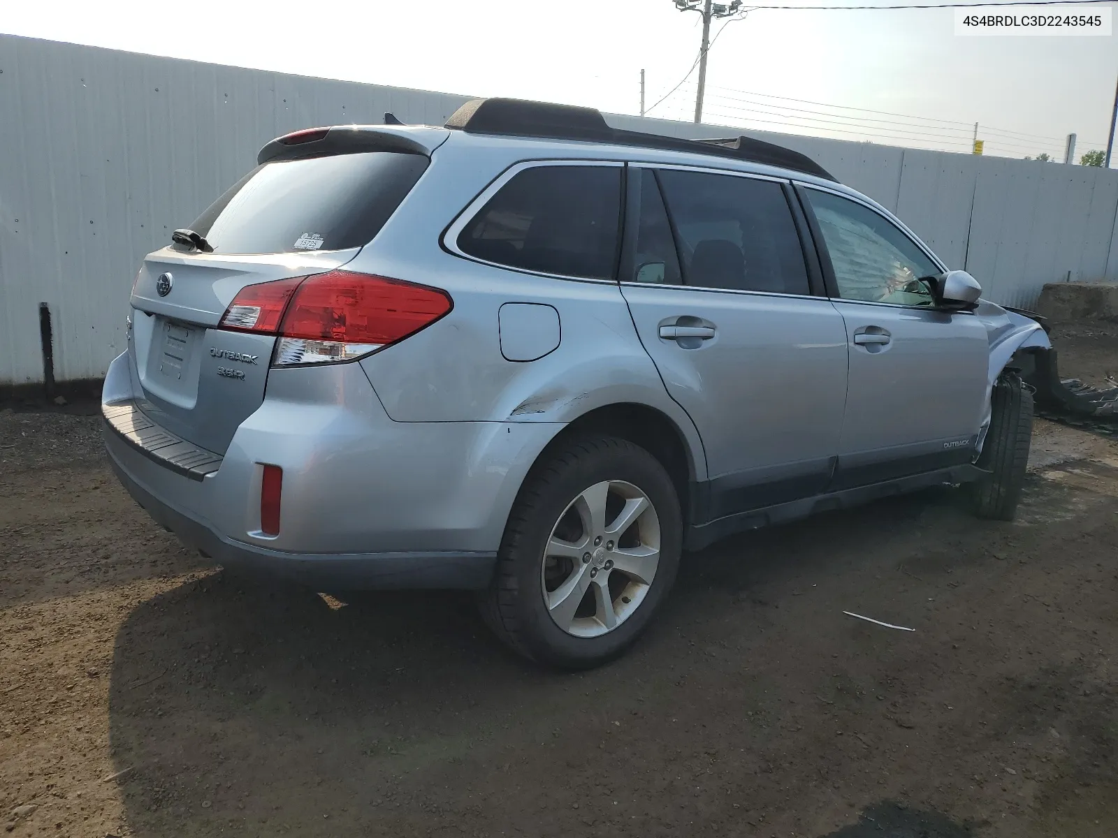 2013 Subaru Outback 3.6R Limited VIN: 4S4BRDLC3D2243545 Lot: 65438244