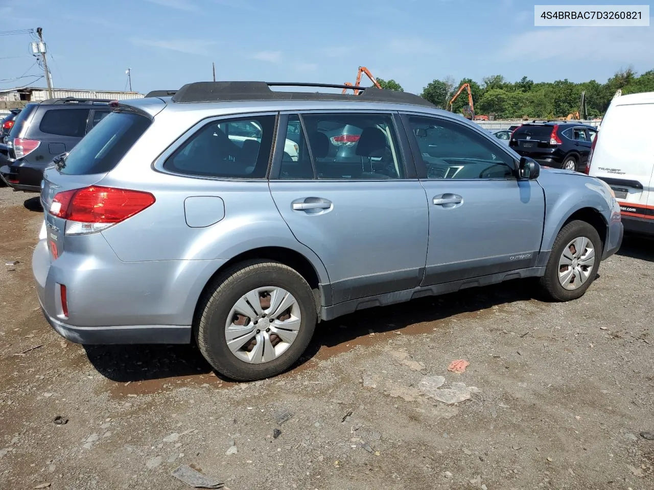 2013 Subaru Outback 2.5I VIN: 4S4BRBAC7D3260821 Lot: 65700224