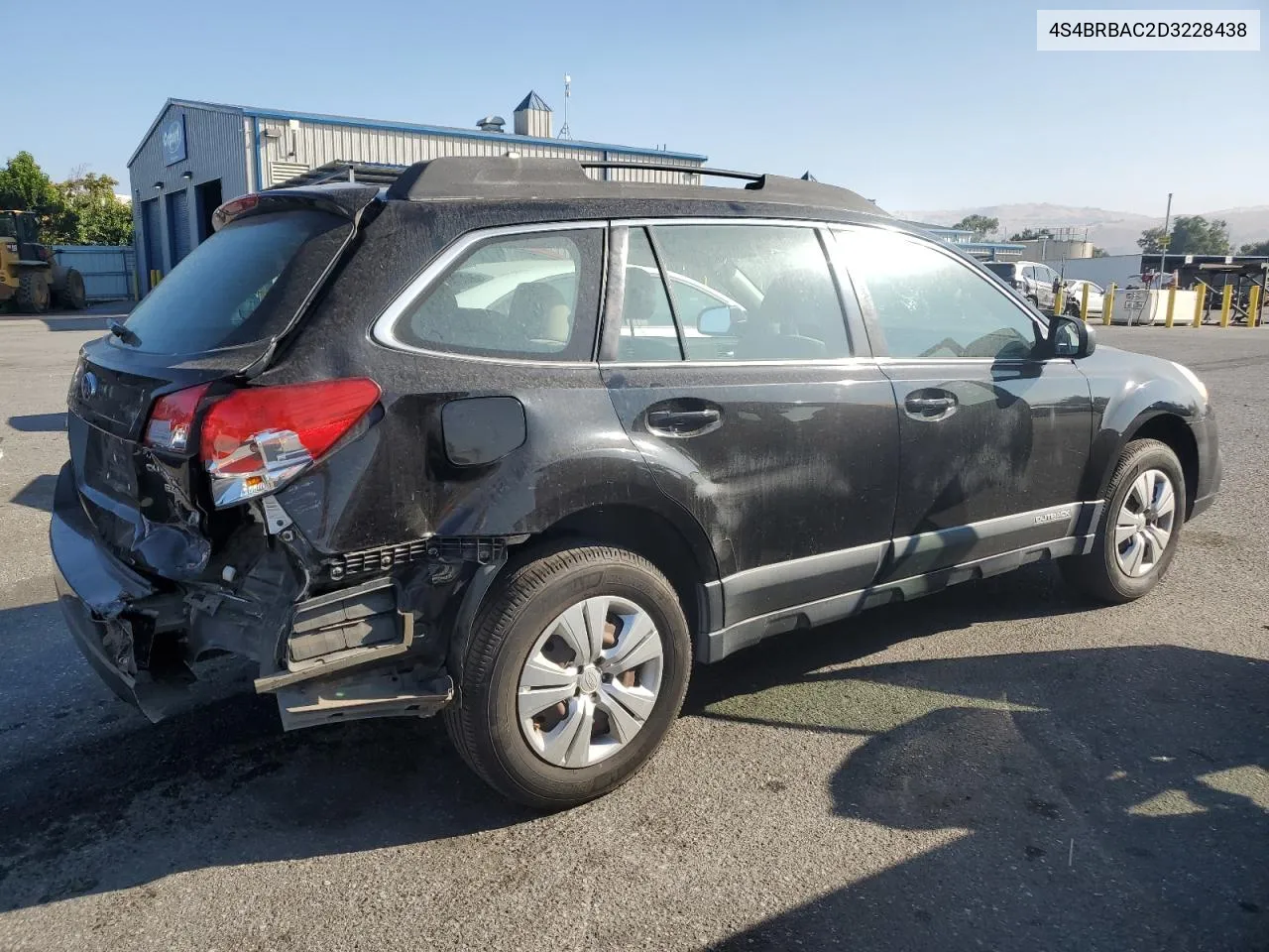 2013 Subaru Outback 2.5I VIN: 4S4BRBAC2D3228438 Lot: 66167344