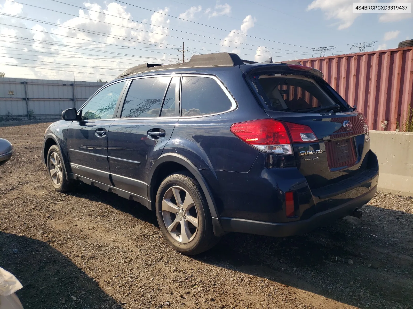 2013 Subaru Outback 2.5I Limited VIN: 4S4BRCPCXD3319437 Lot: 66187774