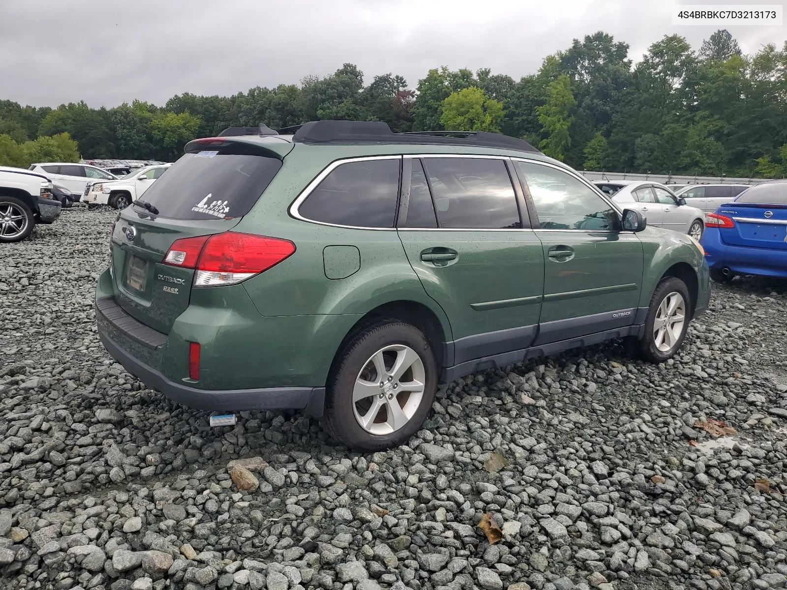 2013 Subaru Outback 2.5I Limited VIN: 4S4BRBKC7D3213173 Lot: 66405924