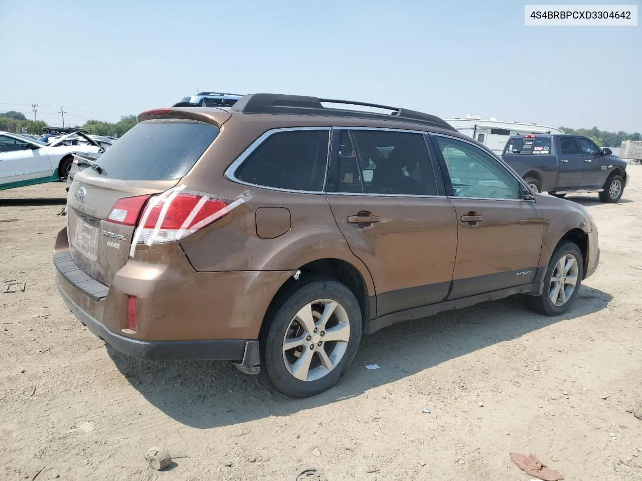 2013 Subaru Outback 2.5I Limited VIN: 4S4BRBPCXD3304642 Lot: 66440824