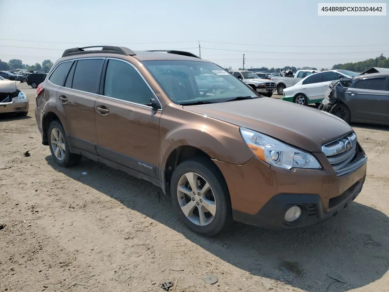 2013 Subaru Outback 2.5I Limited VIN: 4S4BRBPCXD3304642 Lot: 66440824