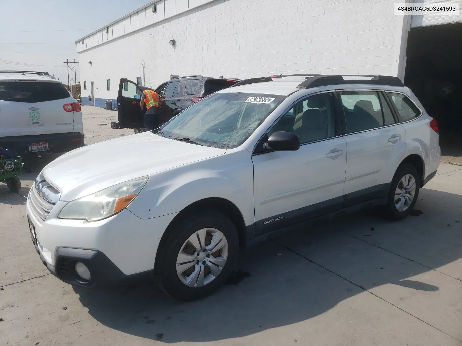 2013 Subaru Outback 2.5I VIN: 4S4BRCAC5D3241593 Lot: 66566214