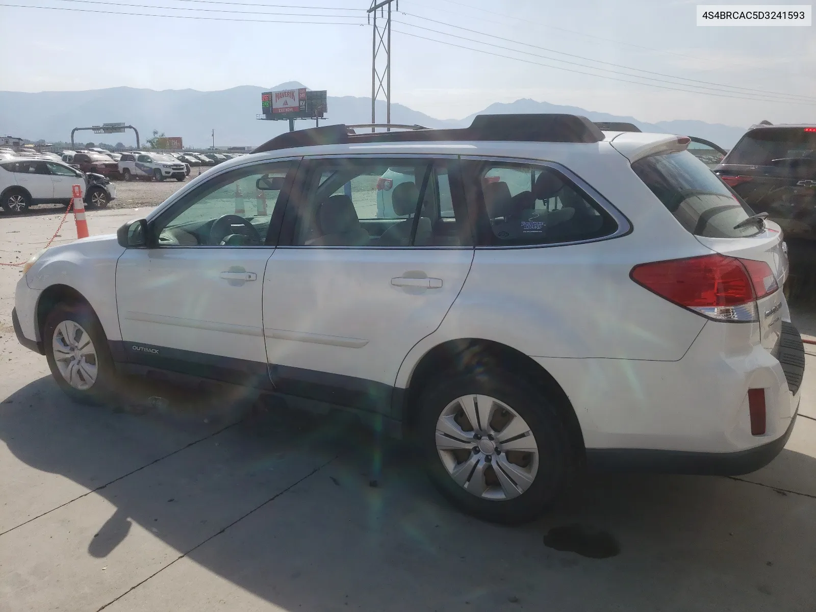 2013 Subaru Outback 2.5I VIN: 4S4BRCAC5D3241593 Lot: 66566214