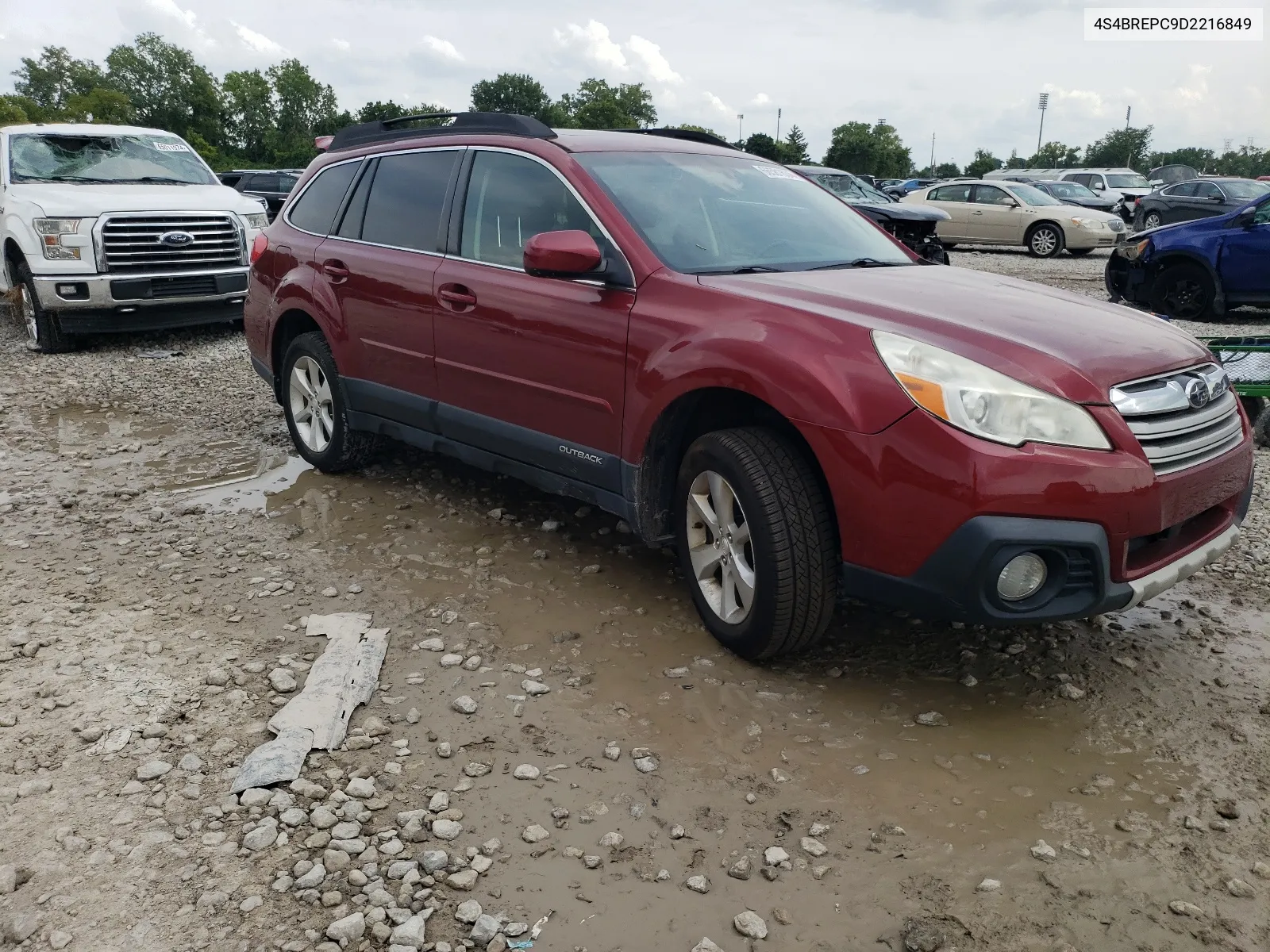 4S4BREPC9D2216849 2013 Subaru Outback 3.6R Limited