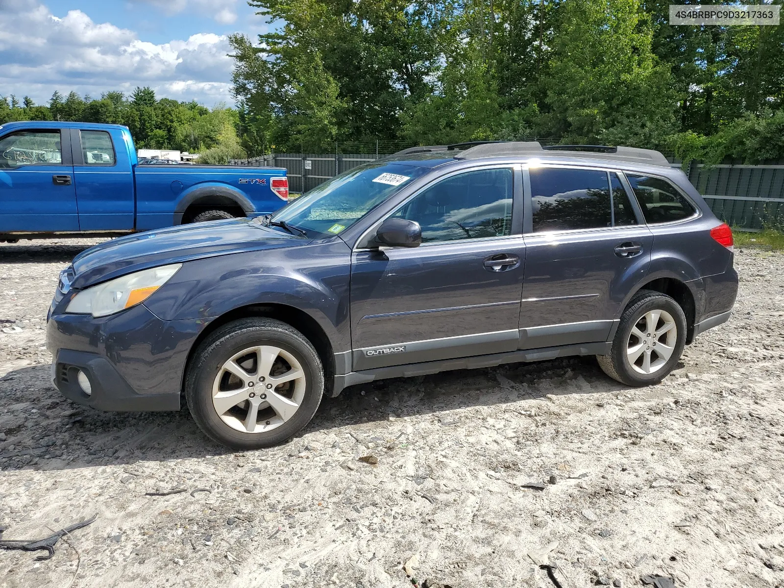 2013 Subaru Outback 2.5I Limited VIN: 4S4BRBPC9D3217363 Lot: 66753674