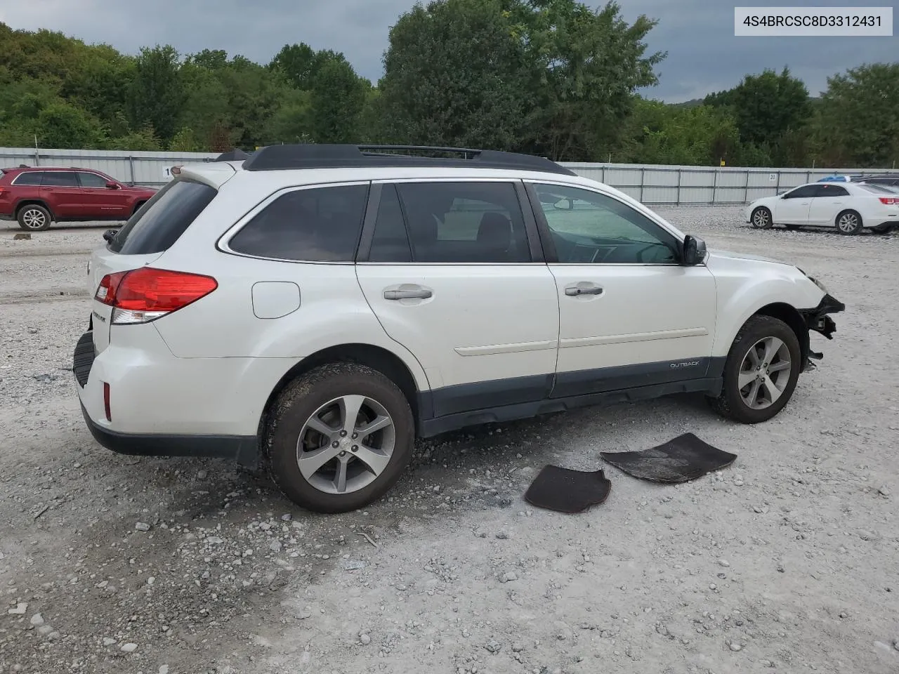 4S4BRCSC8D3312431 2013 Subaru Outback 2.5I Limited