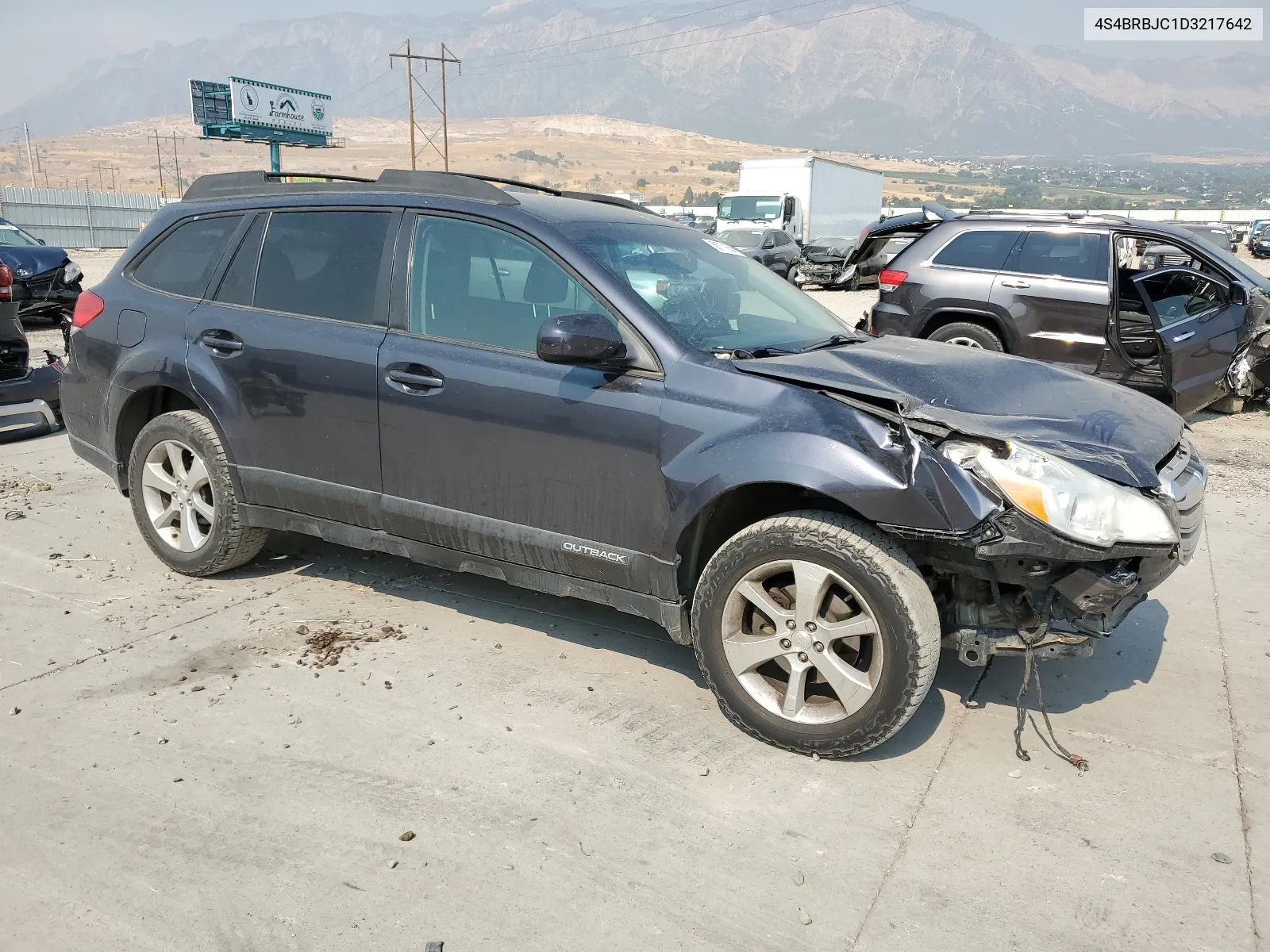 2013 Subaru Outback 2.5I Limited VIN: 4S4BRBJC1D3217642 Lot: 66771654