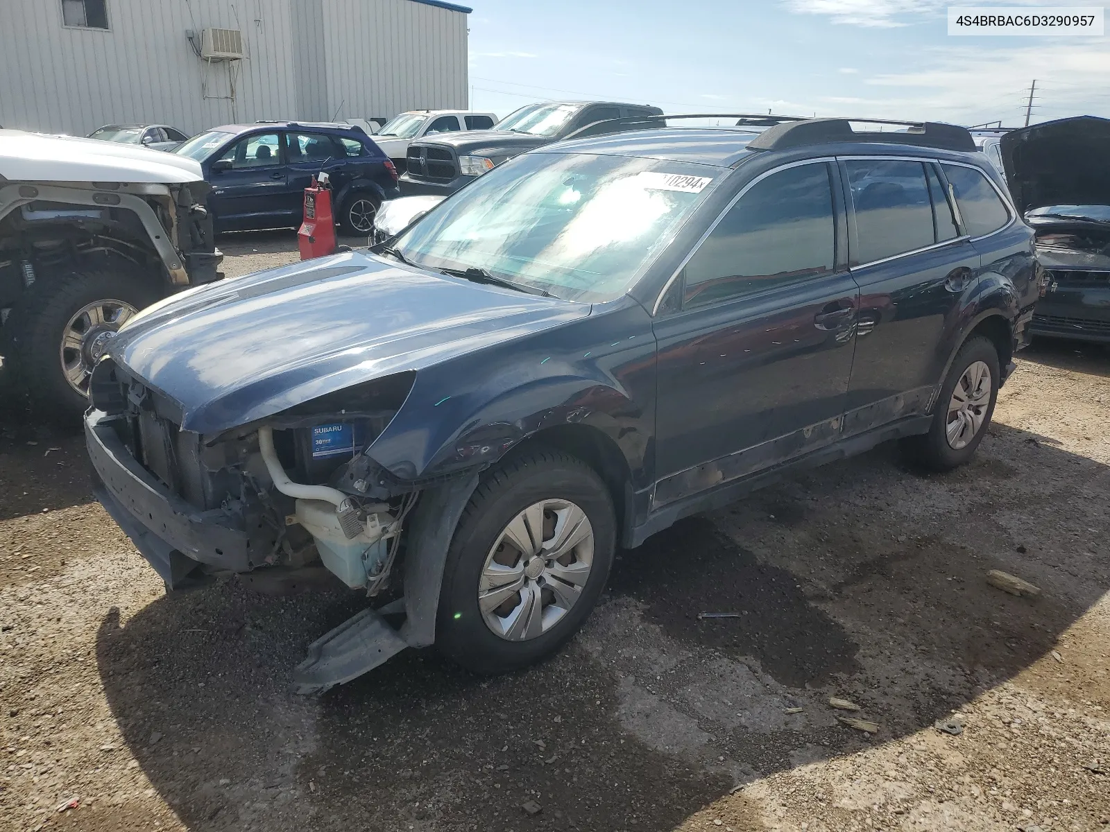 2013 Subaru Outback 2.5I VIN: 4S4BRBAC6D3290957 Lot: 66810294