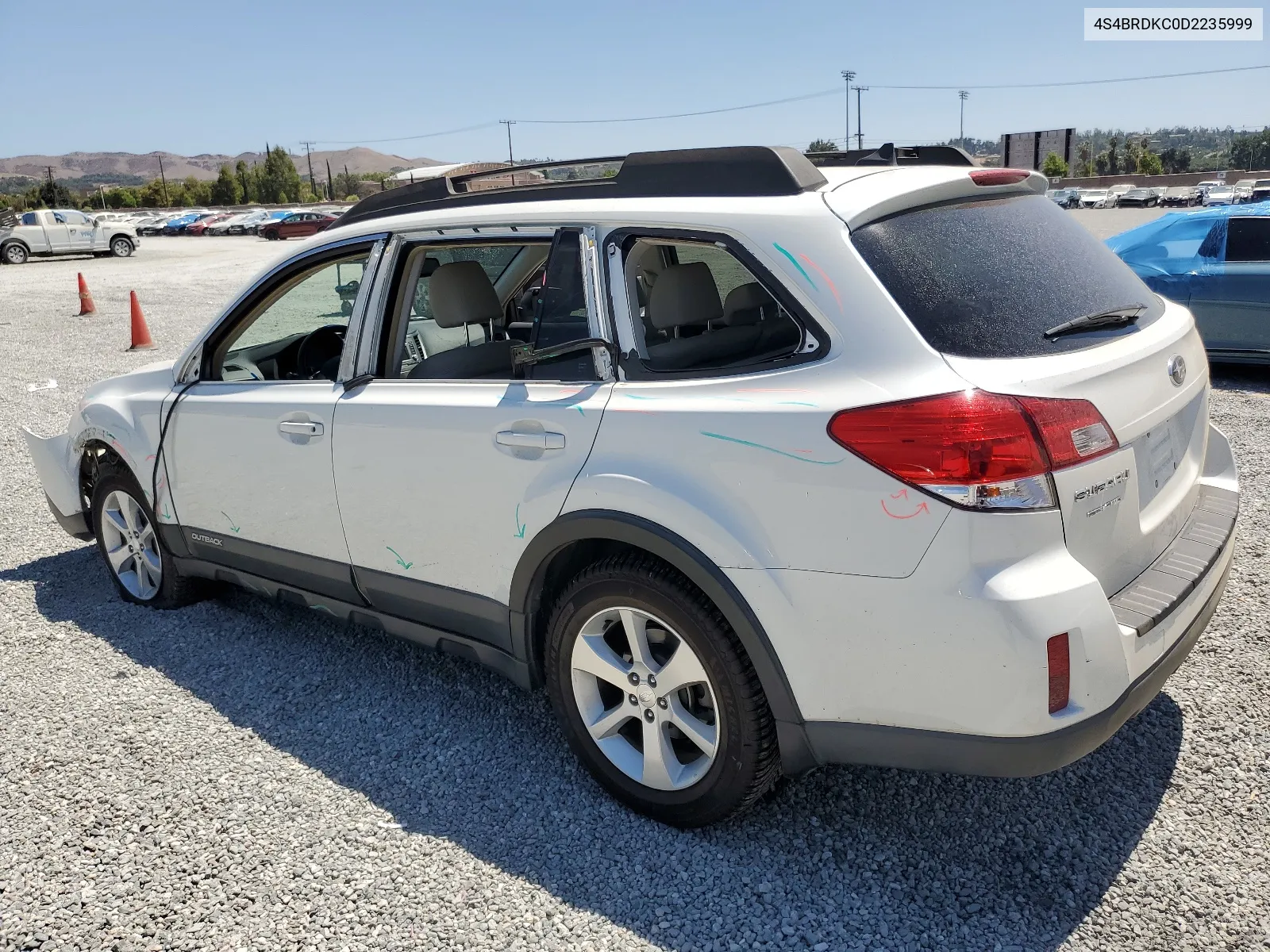 4S4BRDKC0D2235999 2013 Subaru Outback 3.6R Limited