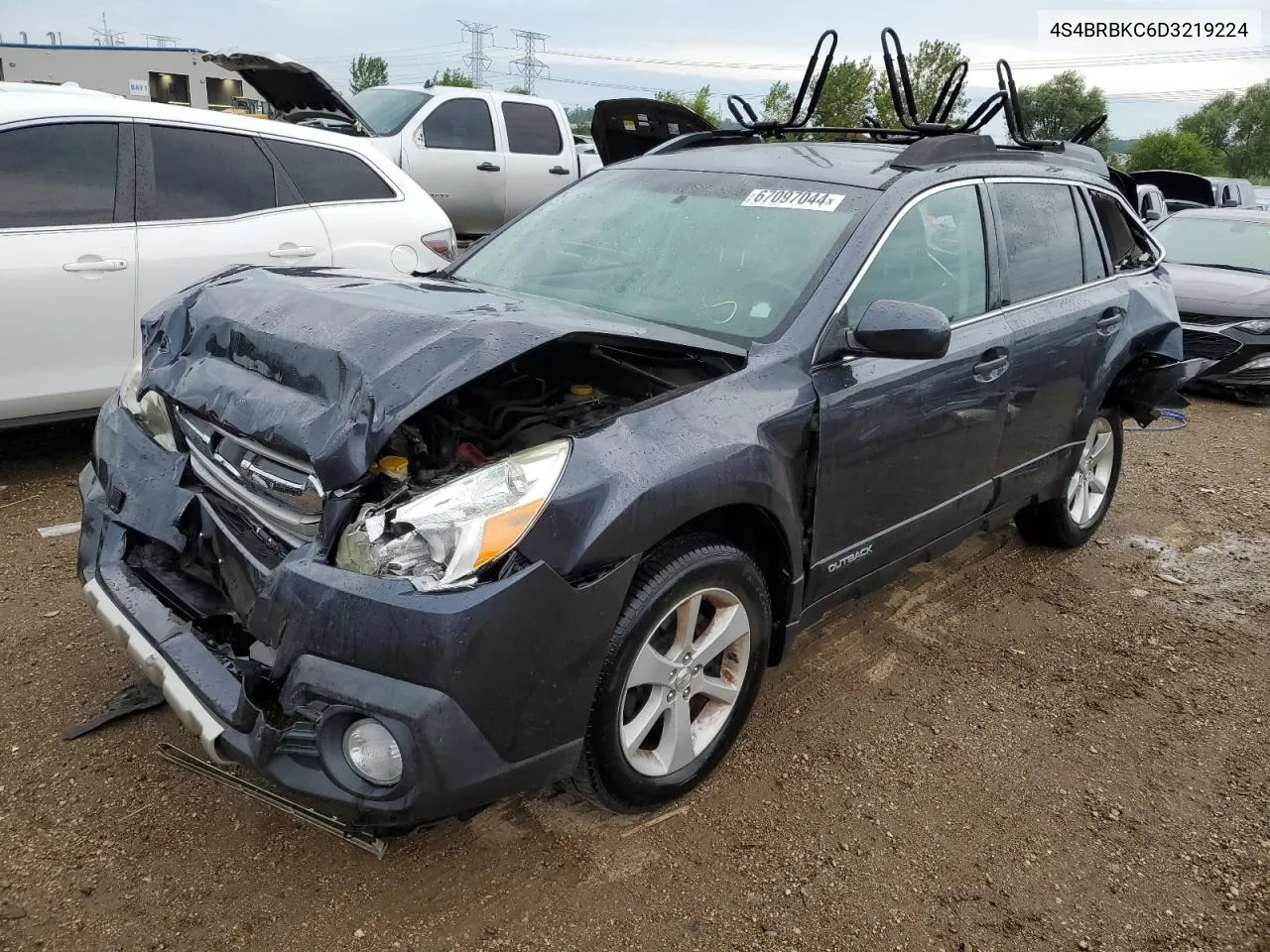 2013 Subaru Outback 2.5I Limited VIN: 4S4BRBKC6D3219224 Lot: 67097044