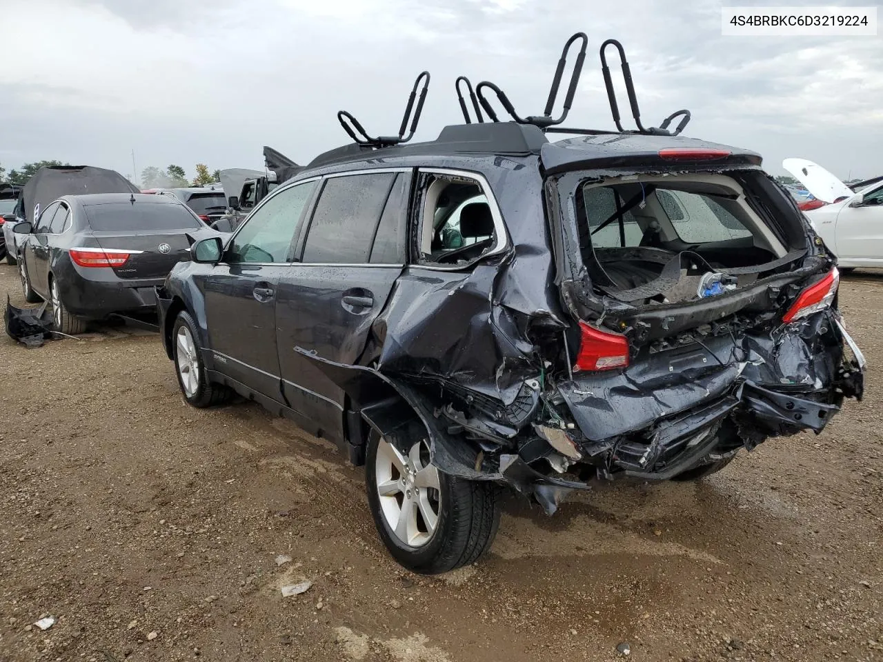 2013 Subaru Outback 2.5I Limited VIN: 4S4BRBKC6D3219224 Lot: 67097044