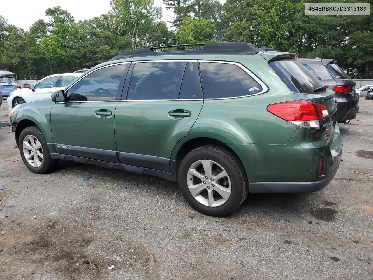 4S4BRBKC7D3313189 2013 Subaru Outback 2.5I Limited