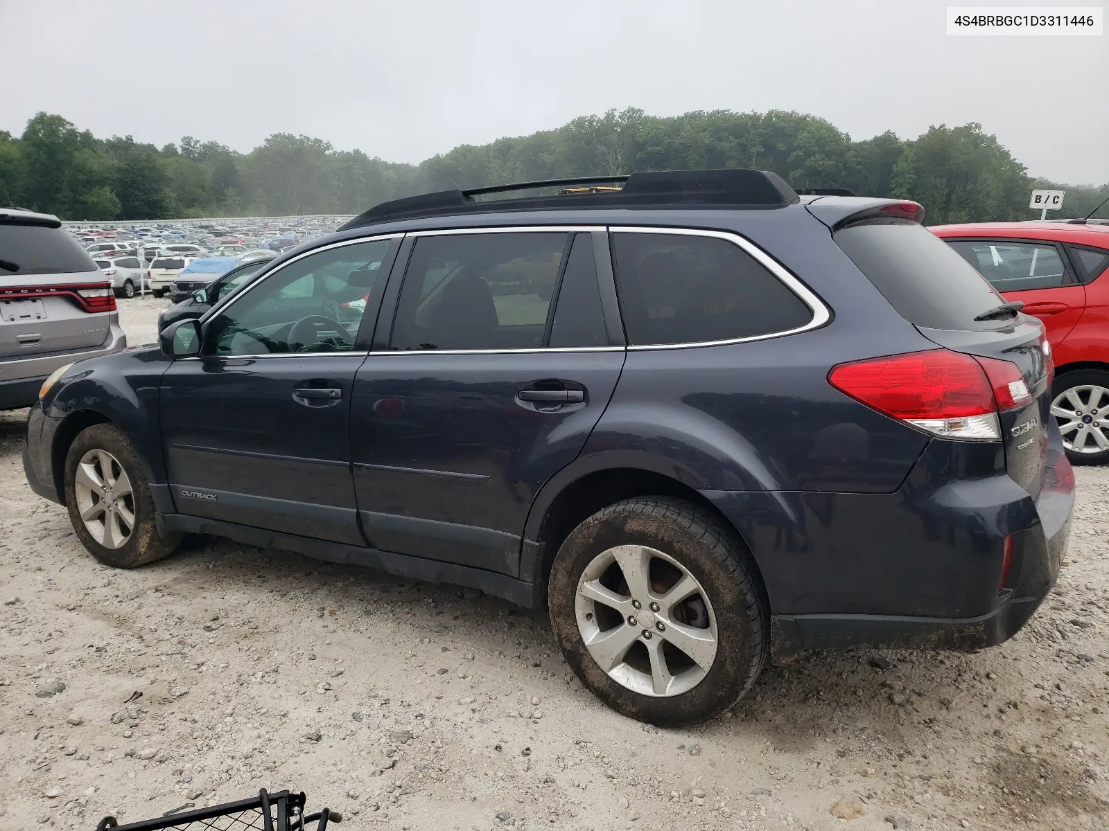 4S4BRBGC1D3311446 2013 Subaru Outback 2.5I Premium