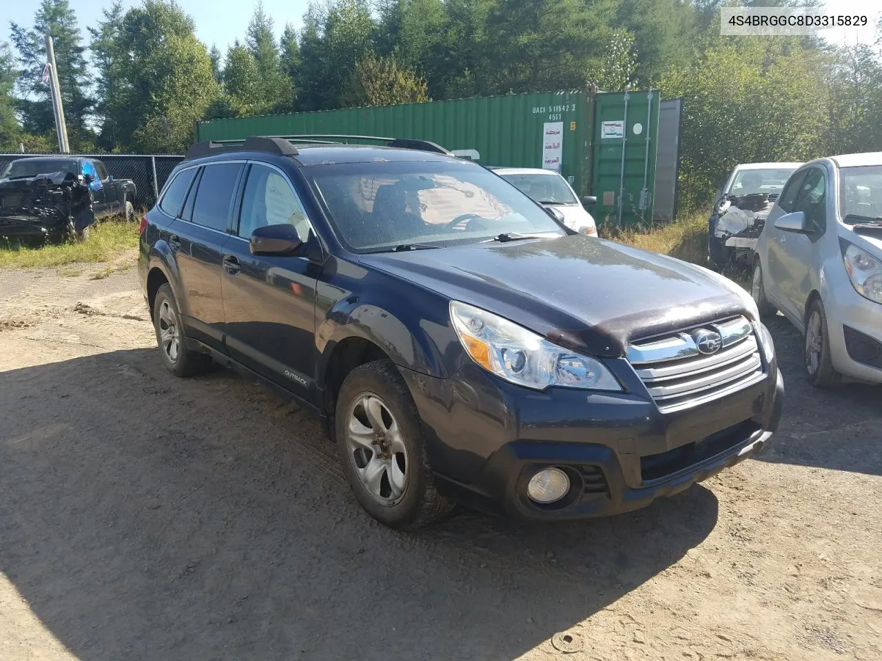 4S4BRGGC8D3315829 2013 Subaru Outback 2.5I Premium