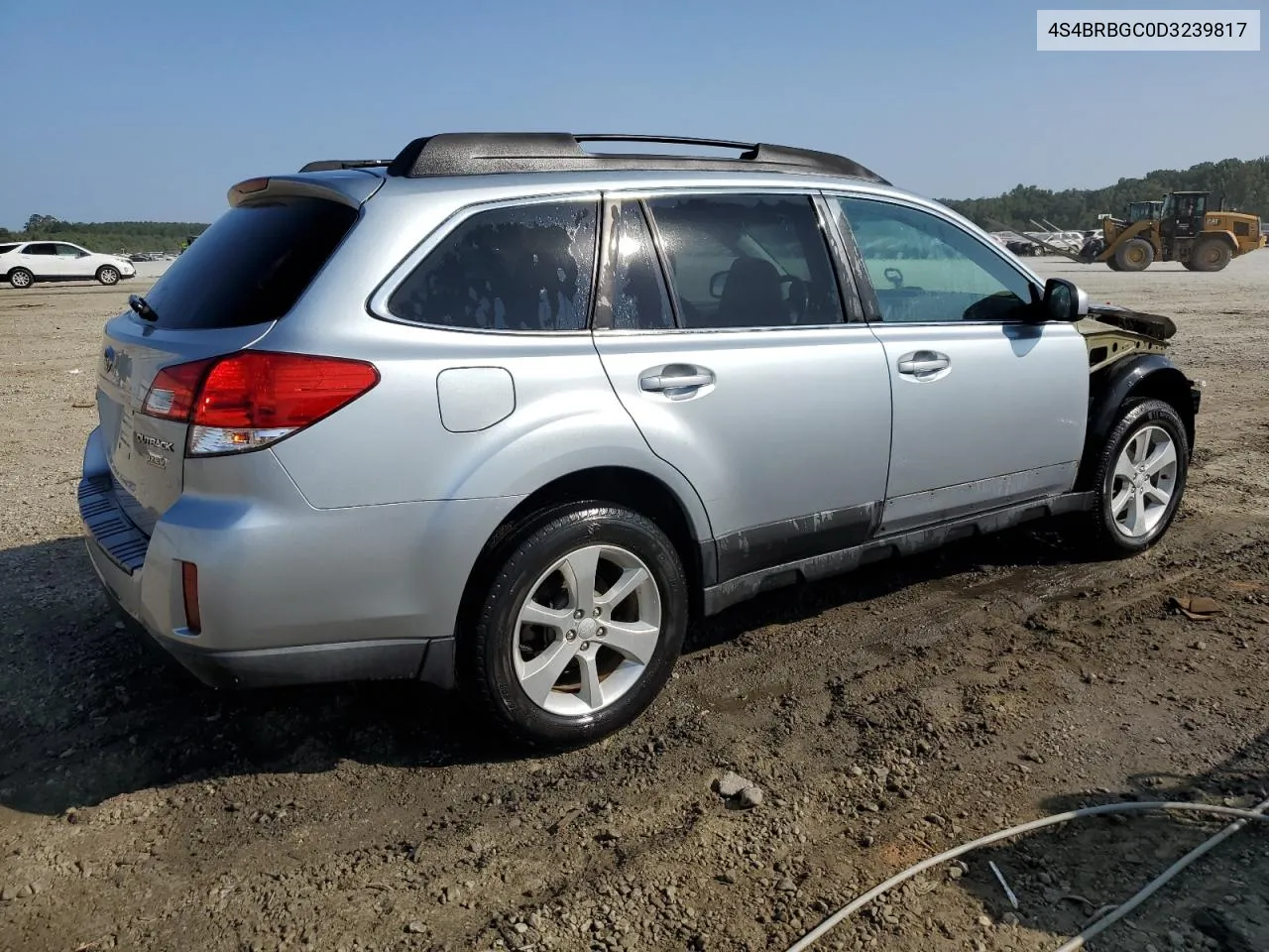 2013 Subaru Outback 2.5I Premium VIN: 4S4BRBGC0D3239817 Lot: 68559754