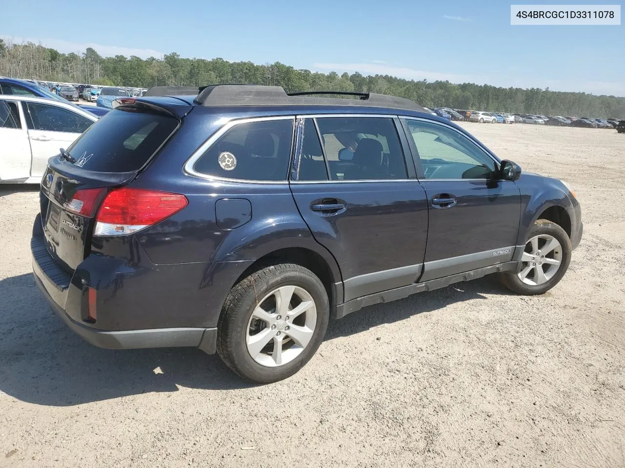 4S4BRCGC1D3311078 2013 Subaru Outback 2.5I Premium