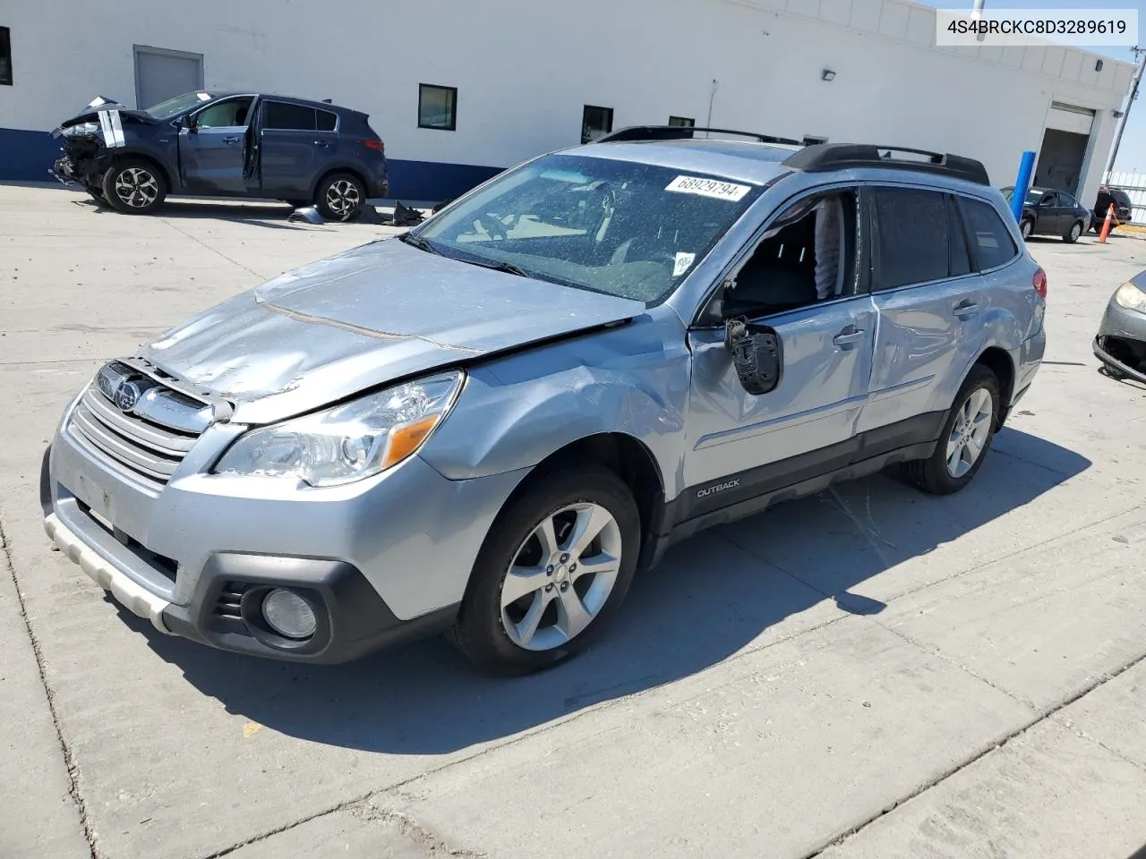 2013 Subaru Outback 2.5I Limited VIN: 4S4BRCKC8D3289619 Lot: 68929794