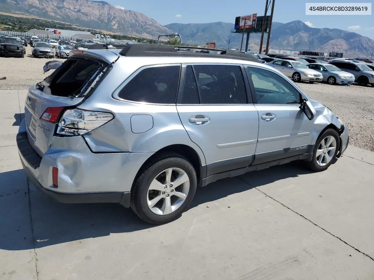 2013 Subaru Outback 2.5I Limited VIN: 4S4BRCKC8D3289619 Lot: 68929794