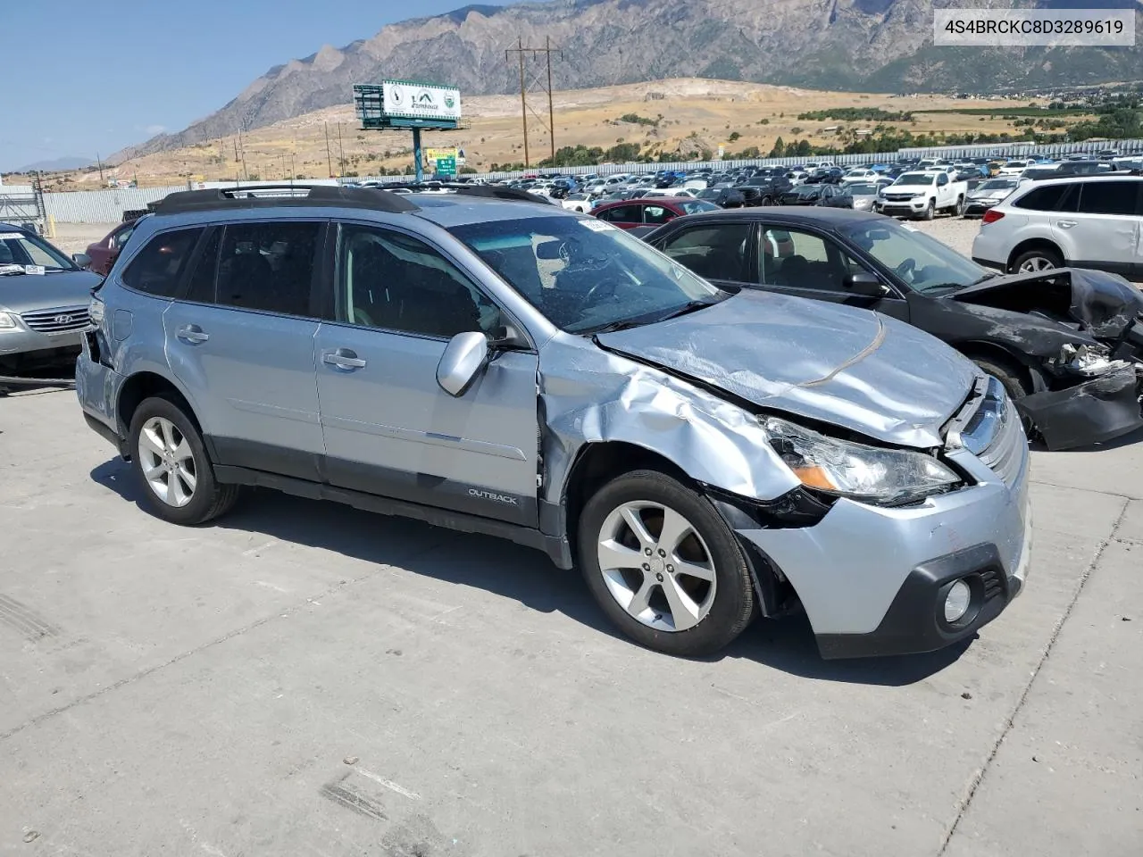 4S4BRCKC8D3289619 2013 Subaru Outback 2.5I Limited