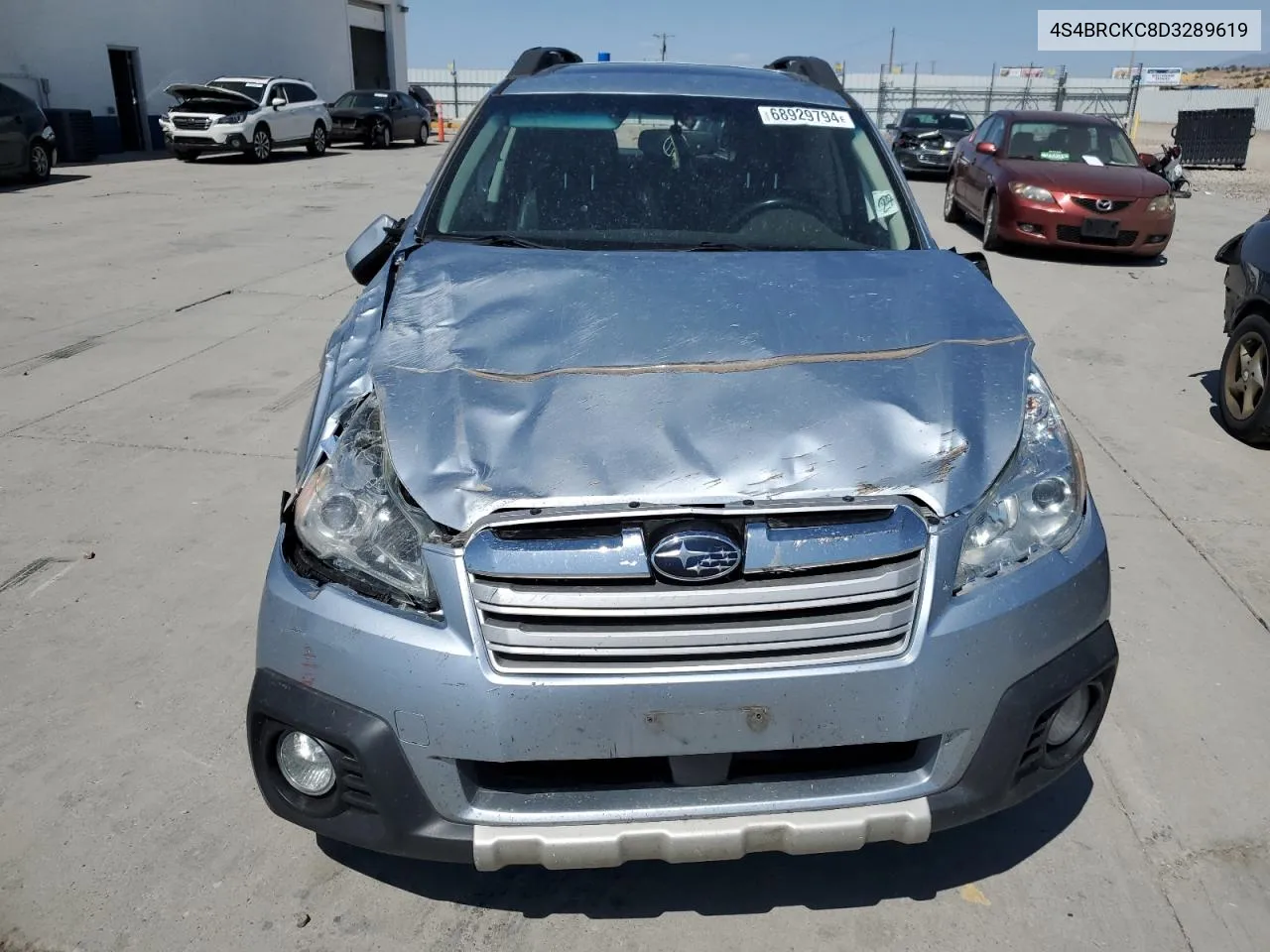 2013 Subaru Outback 2.5I Limited VIN: 4S4BRCKC8D3289619 Lot: 68929794