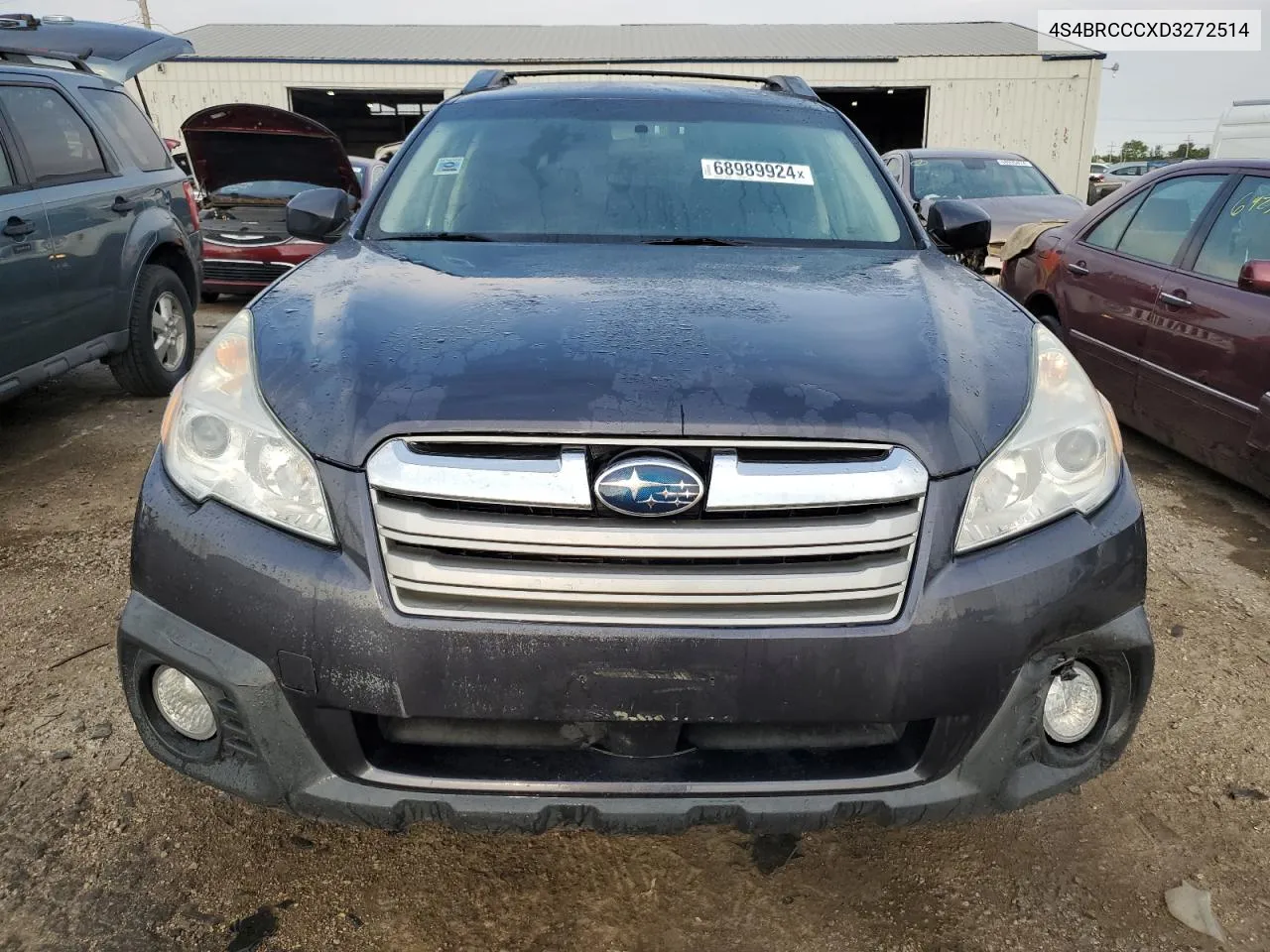 4S4BRCCCXD3272514 2013 Subaru Outback 2.5I Premium