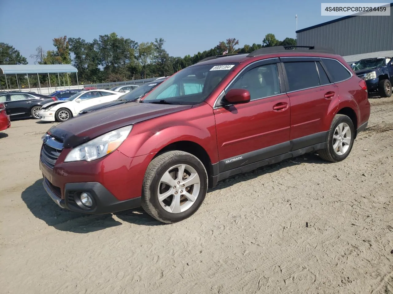 2013 Subaru Outback 2.5I Limited VIN: 4S4BRCPC8D3284459 Lot: 69081384