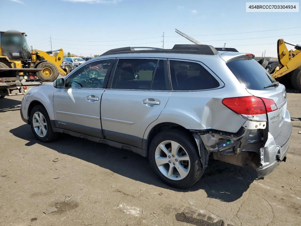 2013 Subaru Outback 2.5I Premium VIN: 4S4BRCCC7D3304934 Lot: 69212024