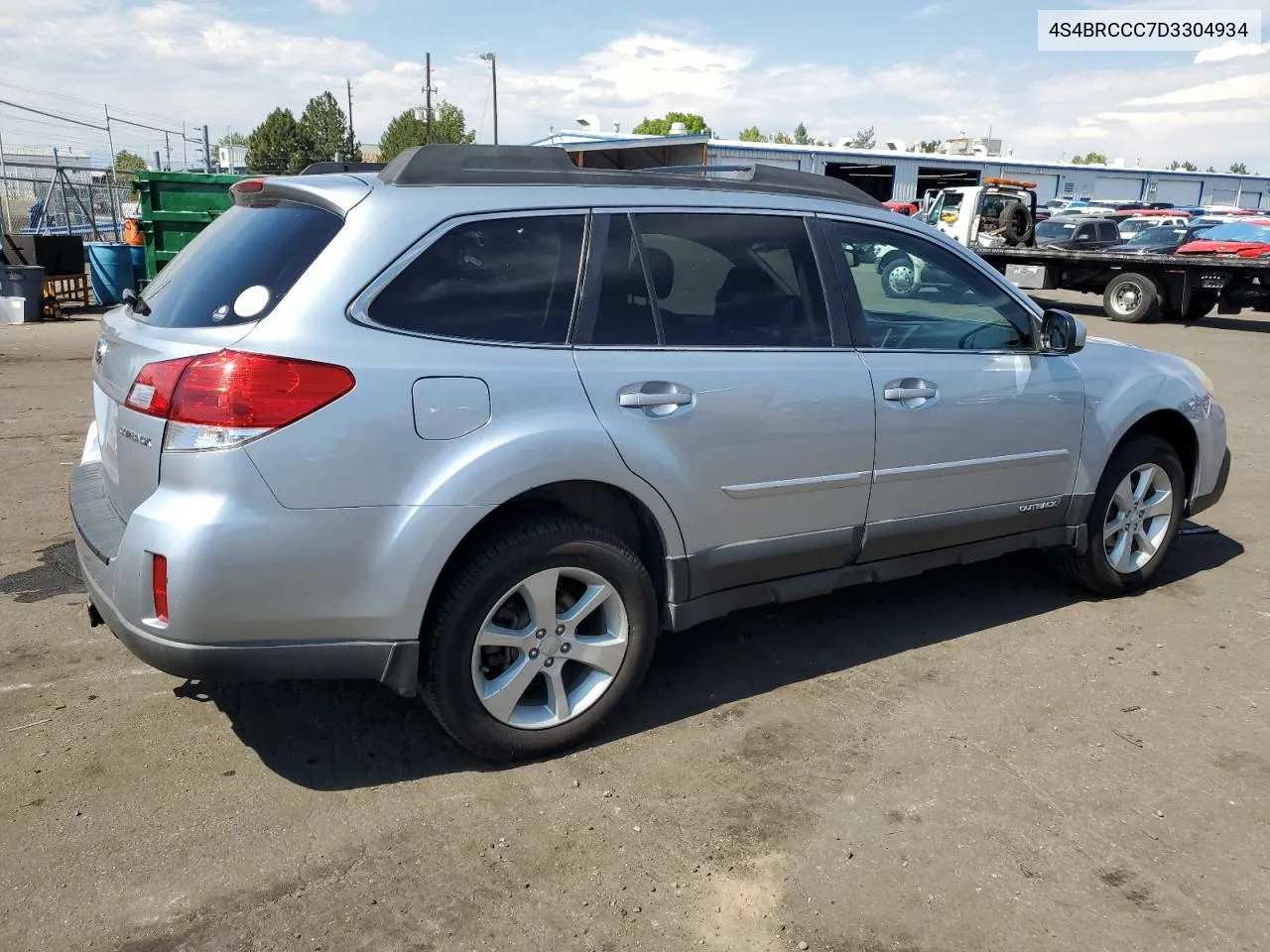 2013 Subaru Outback 2.5I Premium VIN: 4S4BRCCC7D3304934 Lot: 69212024