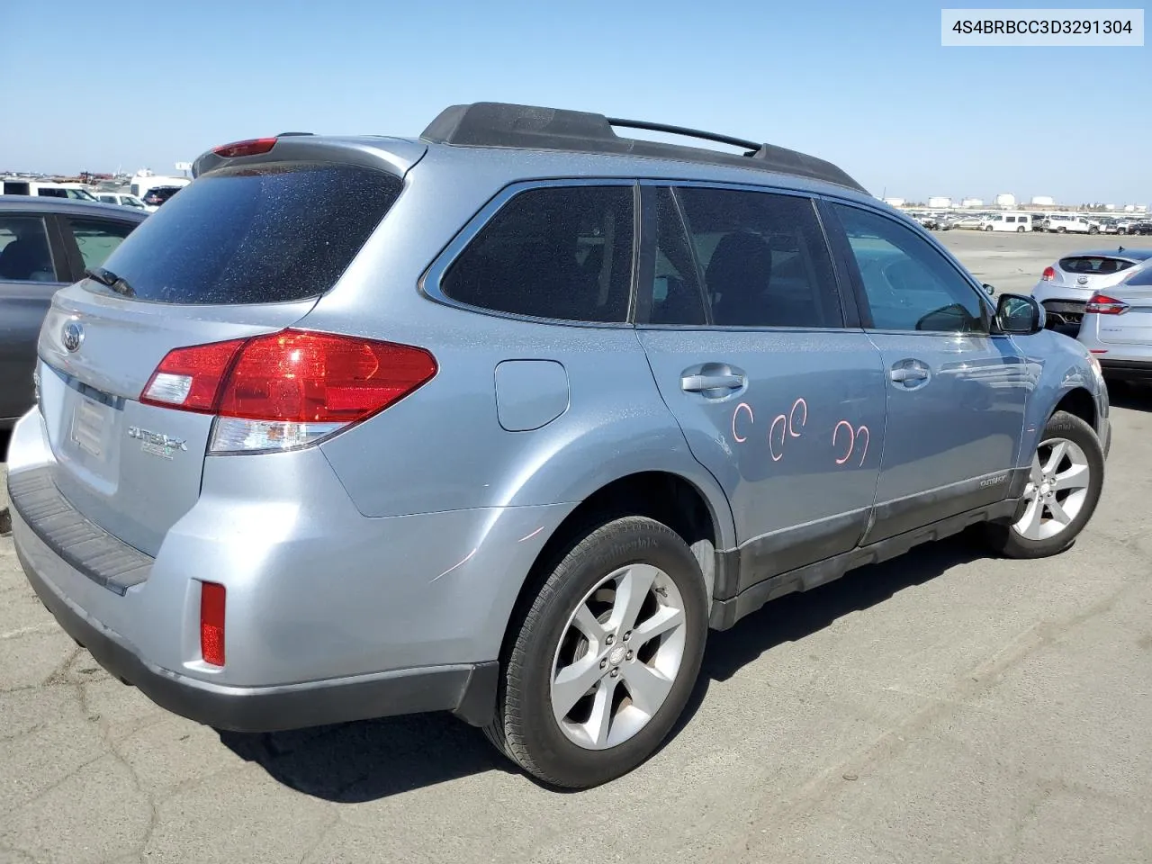 2013 Subaru Outback 2.5I Premium VIN: 4S4BRBCC3D3291304 Lot: 69410194