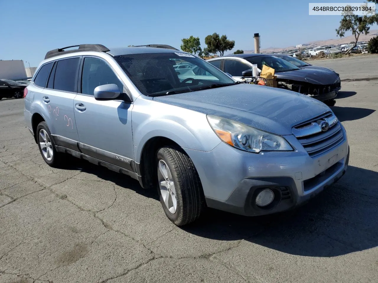 2013 Subaru Outback 2.5I Premium VIN: 4S4BRBCC3D3291304 Lot: 69410194