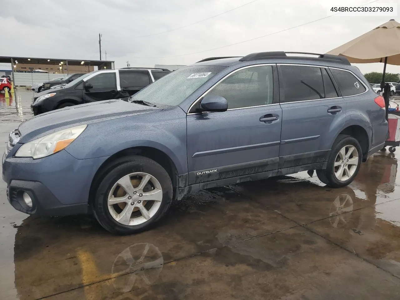 2013 Subaru Outback 2.5I Premium VIN: 4S4BRCCC3D3279093 Lot: 69774064